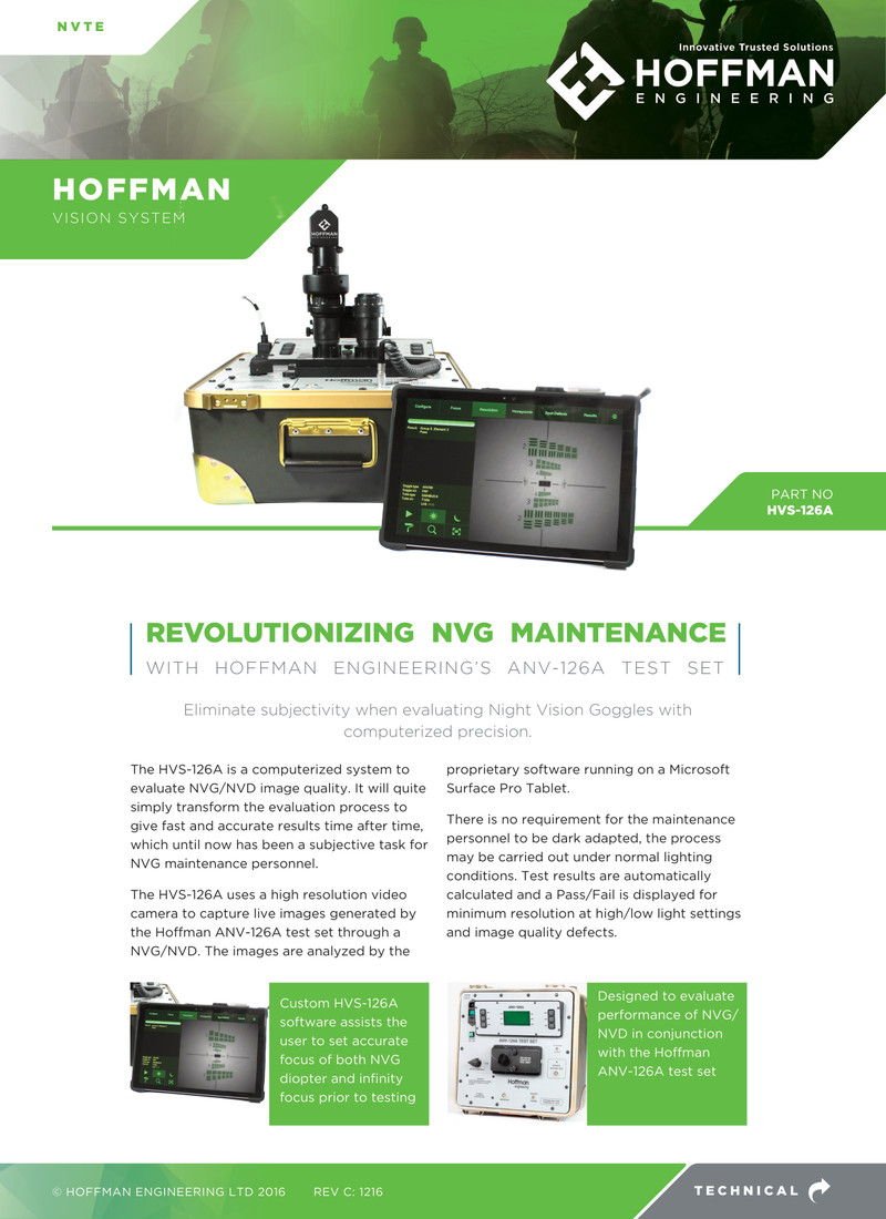 Hoffmann Vision System